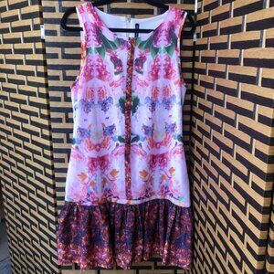 Walter Baker|Nordstrom floral drop hem shift dress